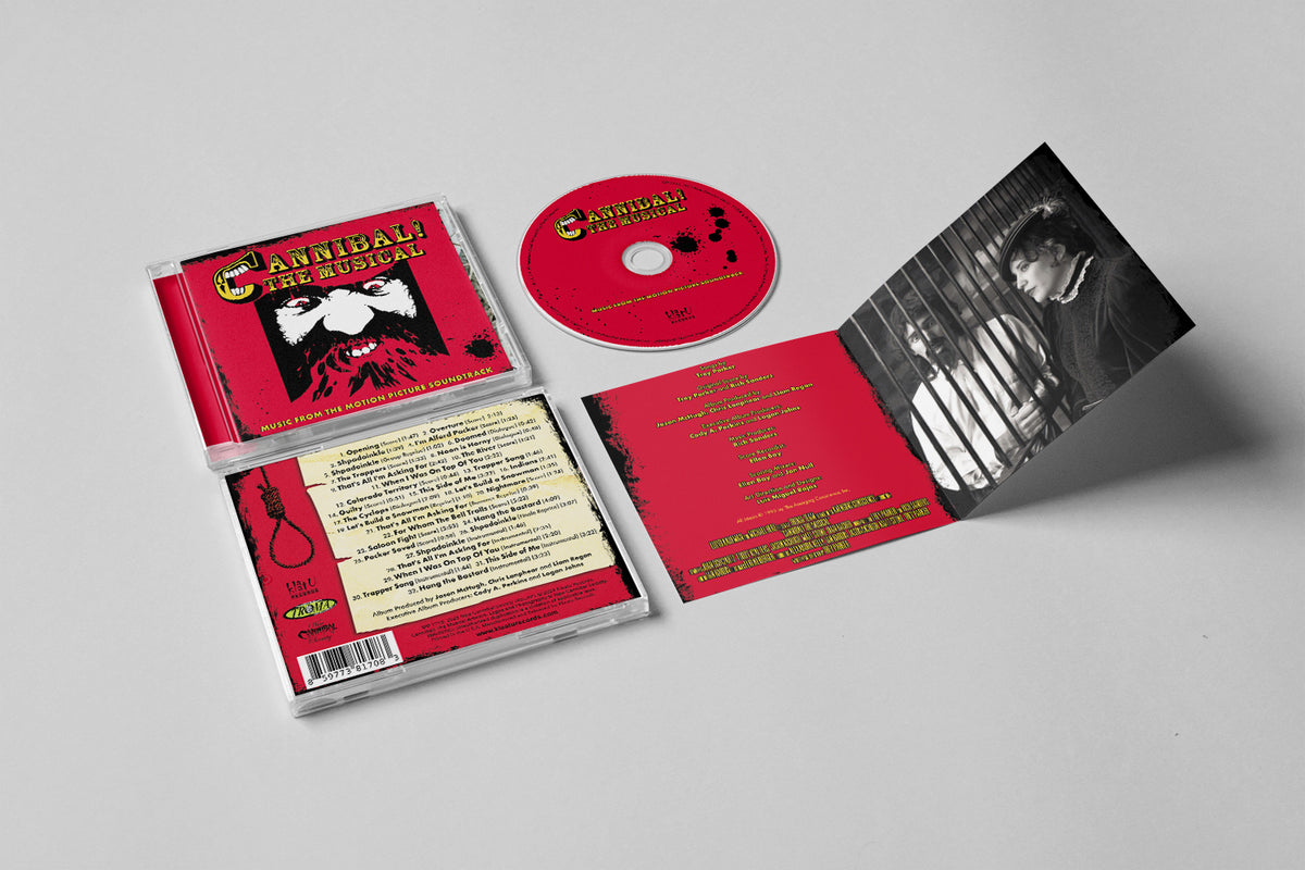 CANNIBAL! THE MUSICAL by Trey Parker Deluxe CD (Compact Disc)