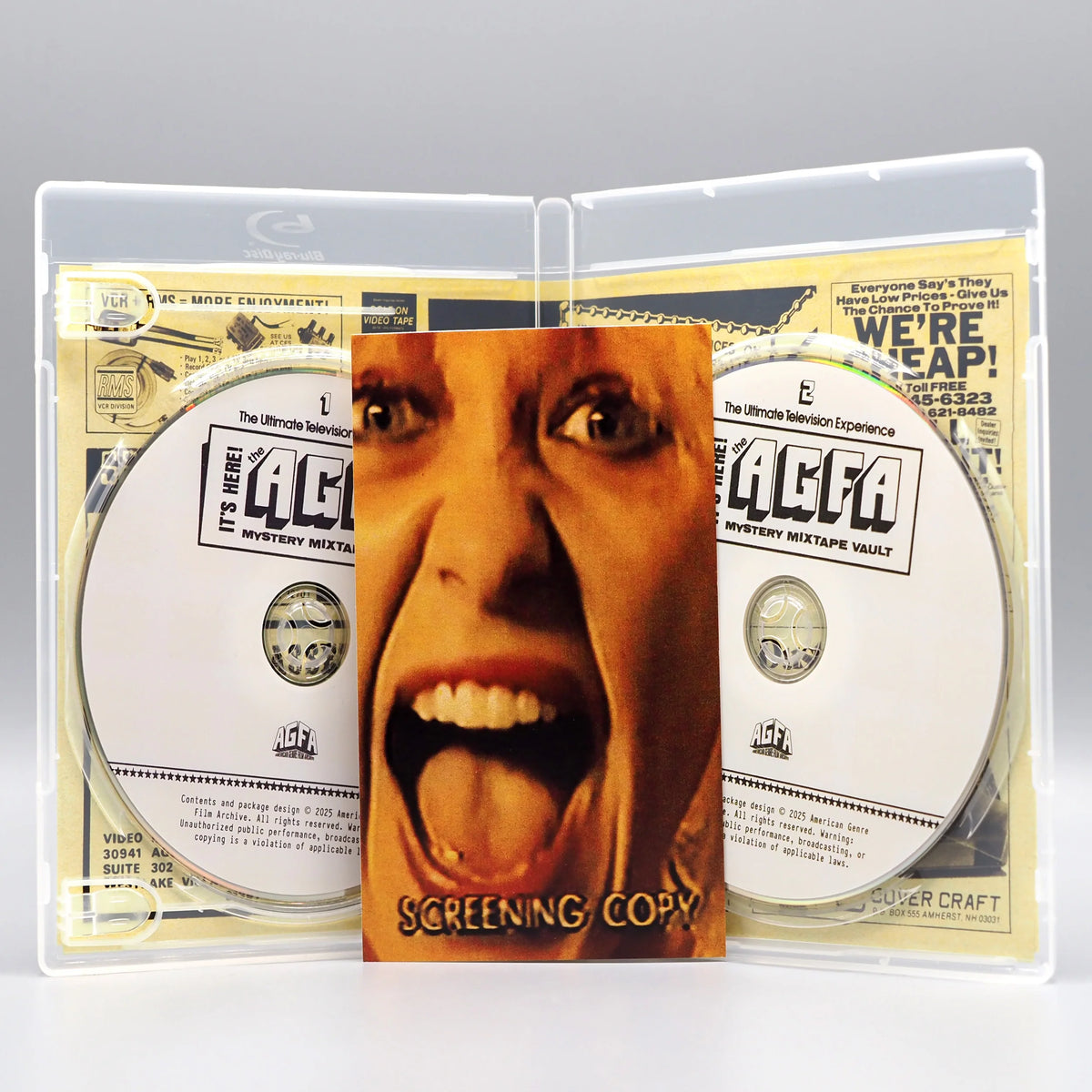 The AGFA {American Genre Film Archive} Mystery Mixtape Vault (Staff Pick)