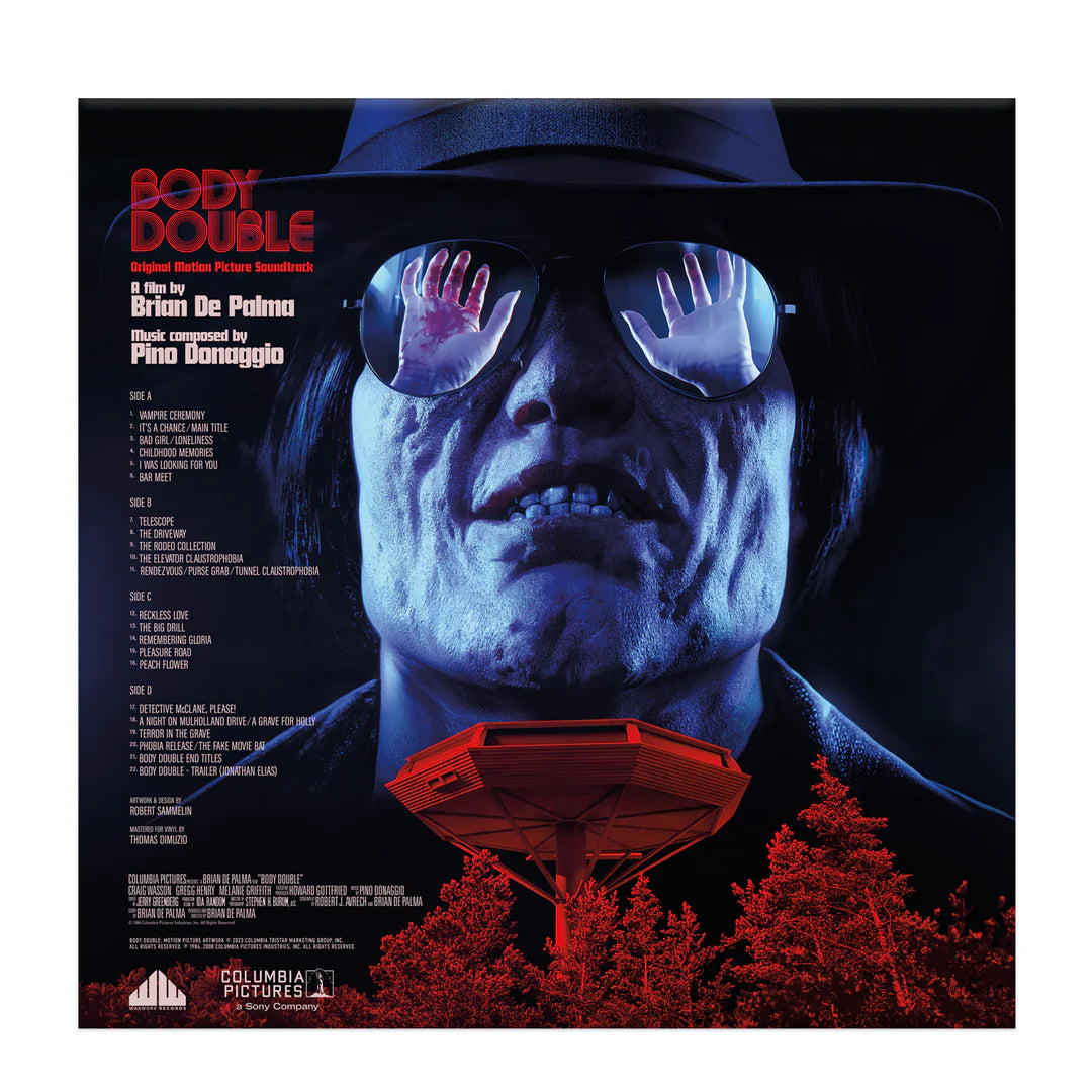 BODY DOUBLE Original Motion Picture Soundtrack by Pino Donaggio