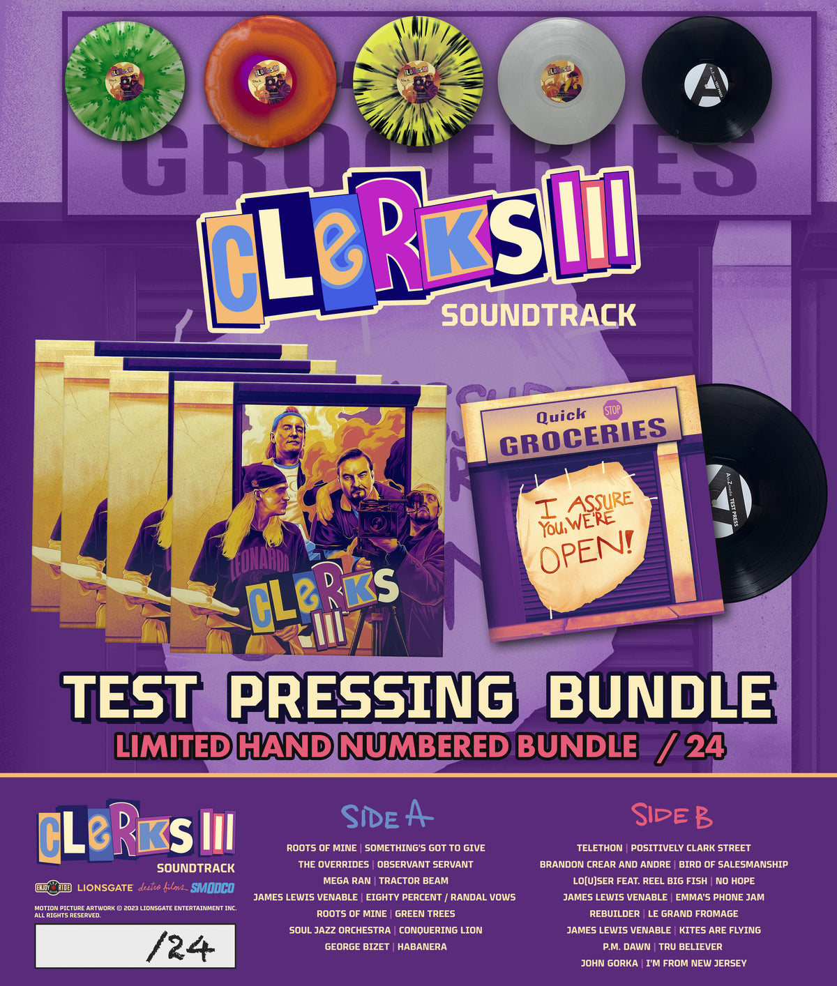 Clerks 3 Soundtrack (ETR178)