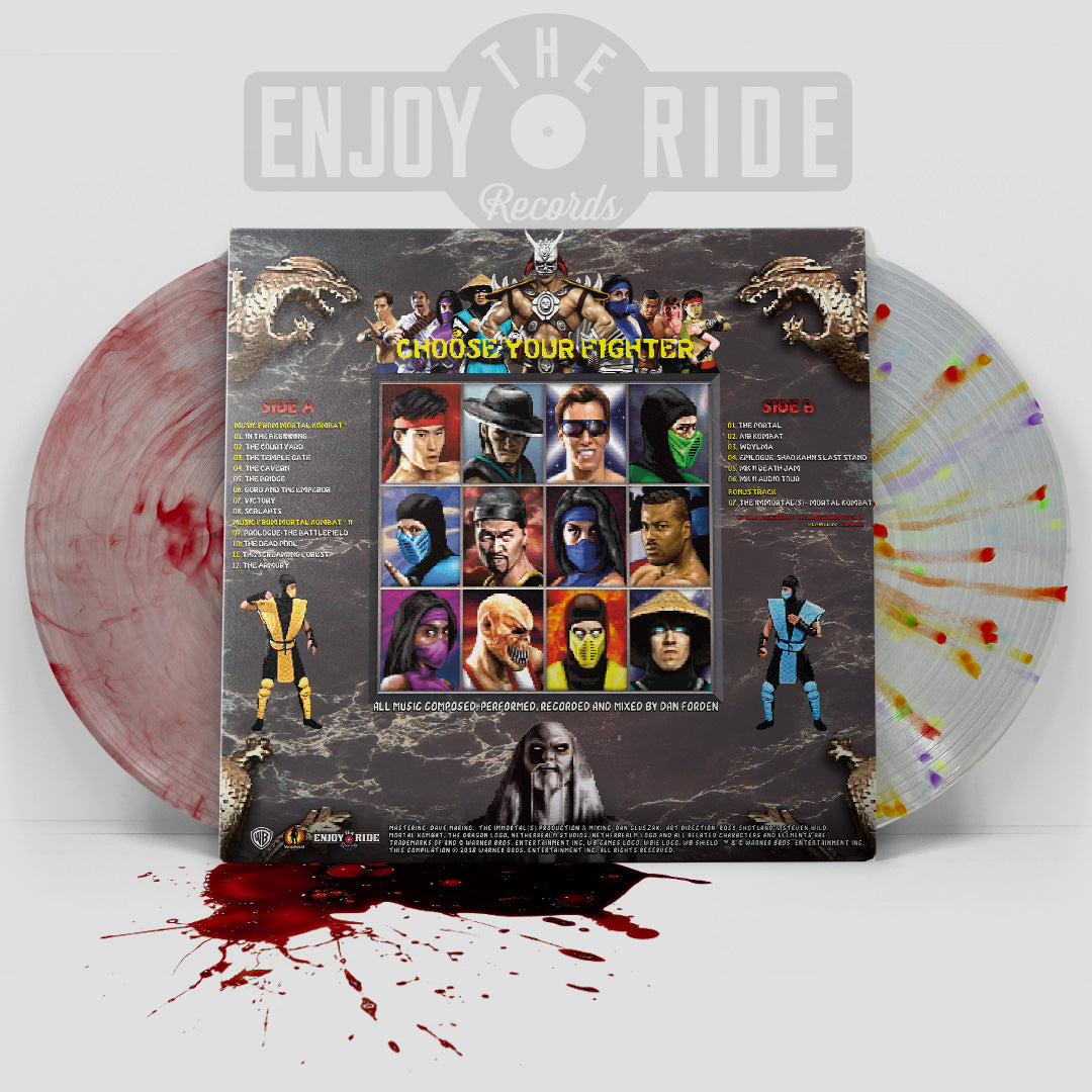 Mortal Kombat 1 & 2: Music From The Arcade Game Soundtracks (ETR074)