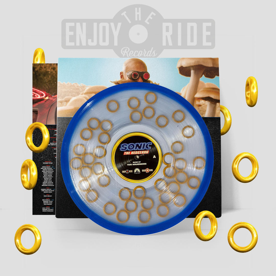 Gold Ring FILLED Sonic The Hedgehog Music From The Original Motion Picture