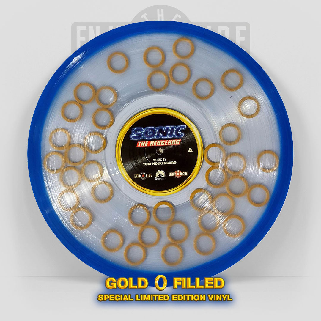 Gold Ring FILLED Sonic The Hedgehog Music From The Original Motion Picture