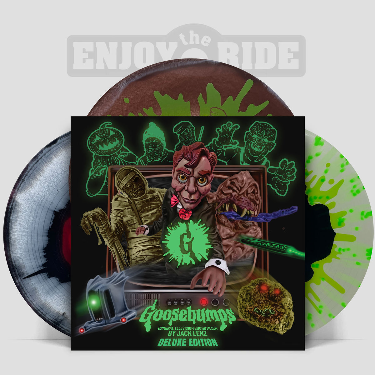 Goosebumps TV Show 2xlp Deluxe Soundtrack By Jack Lenz (ETT042)