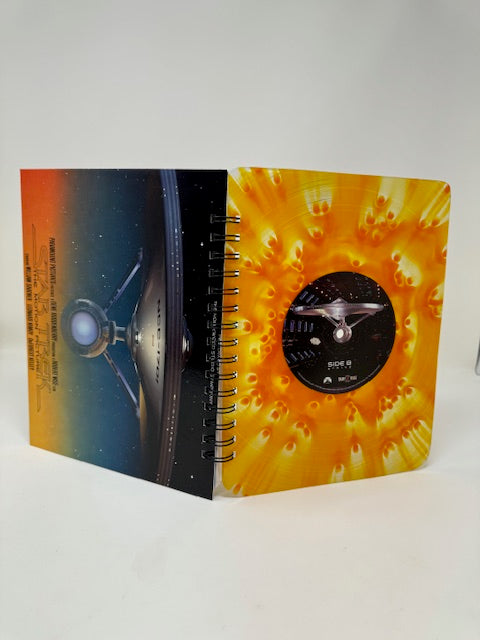 Repurposed Vinyl Lp Spiral Notebook