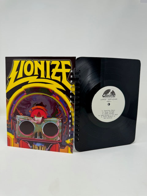 Repurposed Vinyl Lp Spiral Notebook