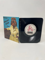 Repurposed Vinyl Lp Spiral Notebook