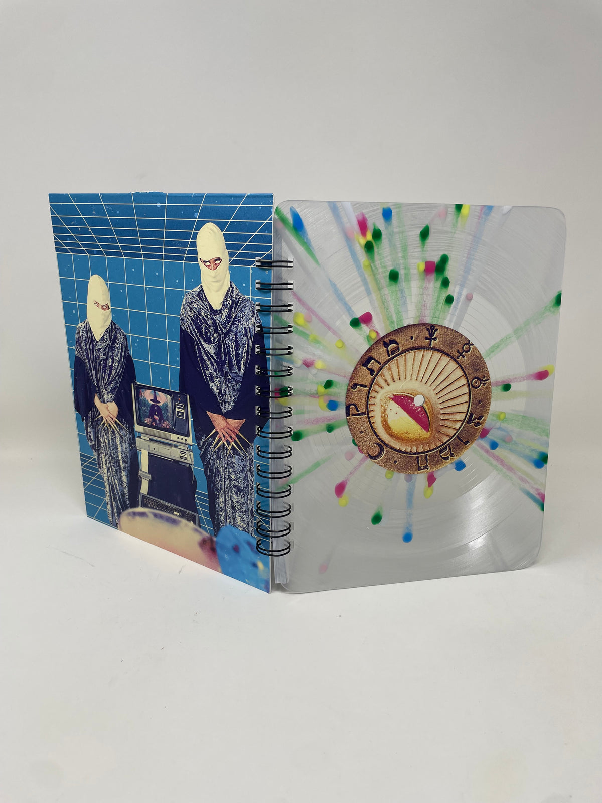 Repurposed Vinyl Lp Spiral Notebook