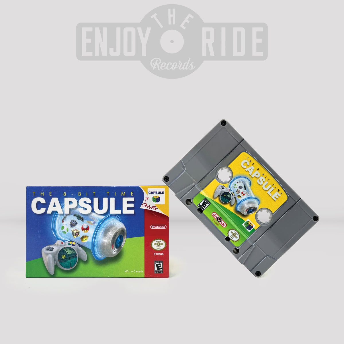 The 8-bit Time Capsule Cassette Tape (ETR180C)