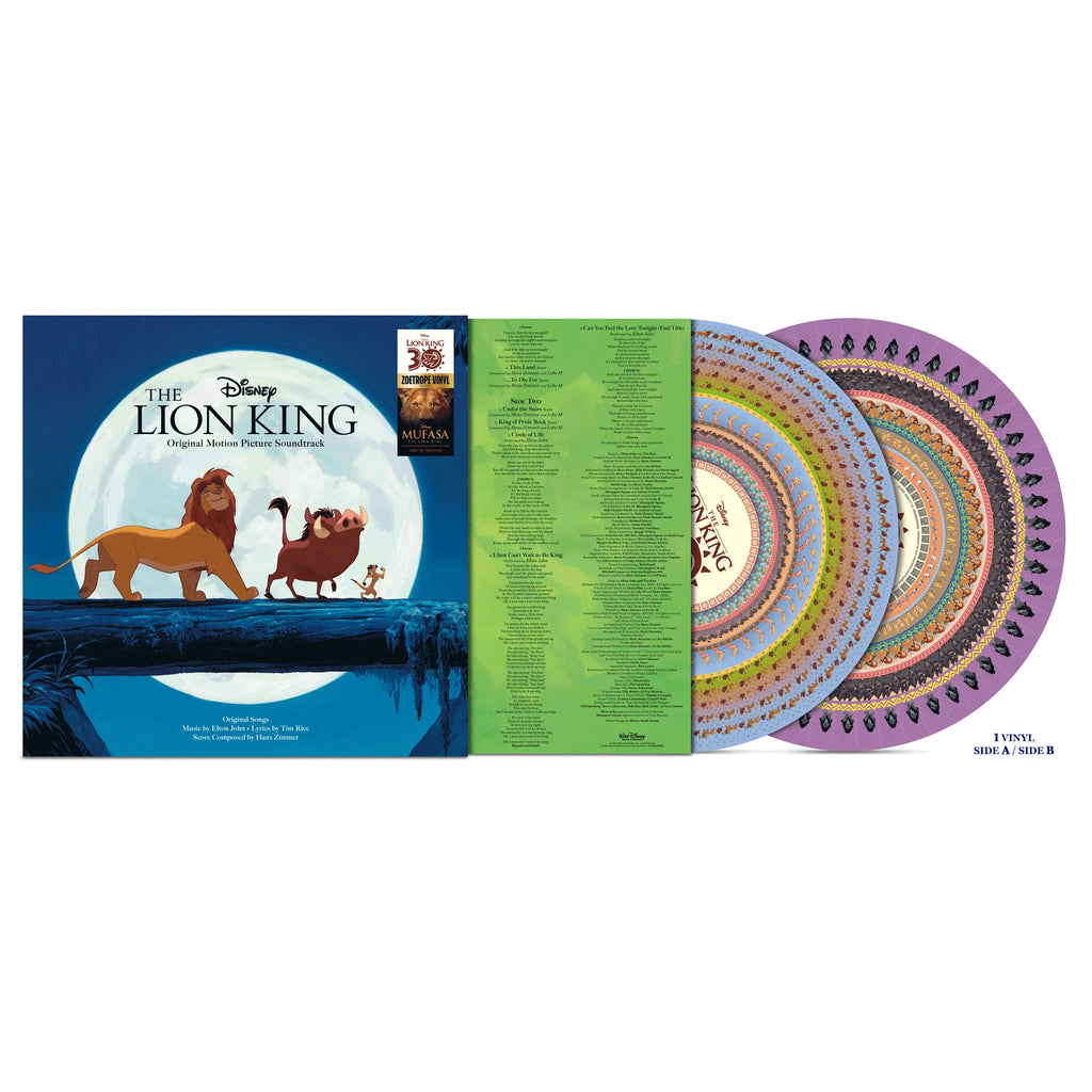 The Lion King (30th Anniversary) Zoetrope Picture Disc