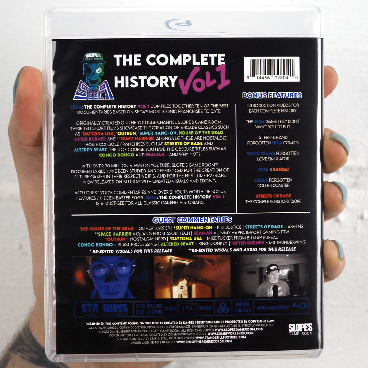 Slopes Game Room: Sega the Complete History Vol. 1 (ETRM016)
