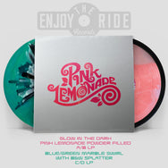 Closure In Moscow - "Pink Lemonade" Glow In The Dark Pink Lemonade Powder Filled A/B disc and a Blue/Green Marble Swirl with Black and White Splatter C/D disc