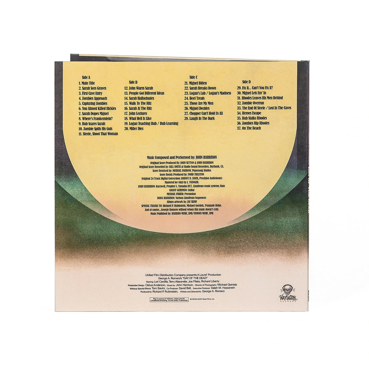 George A. Romero’s DAY OF THE DEAD Original Motion Picture Score (Distro Title)