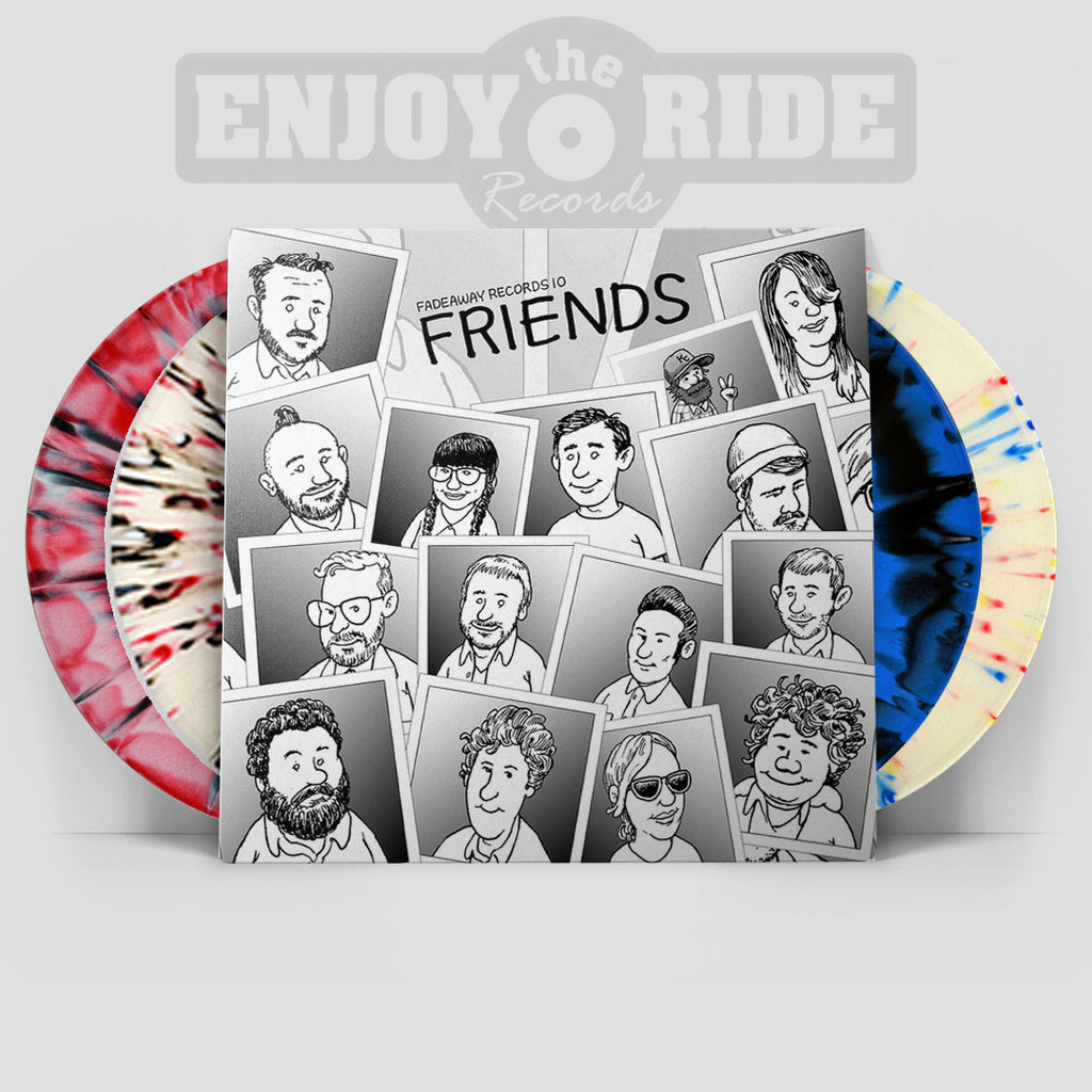 FADEAWAY FRIENDS 3xLP Charity Compilation (ETR040) | Enjoy The