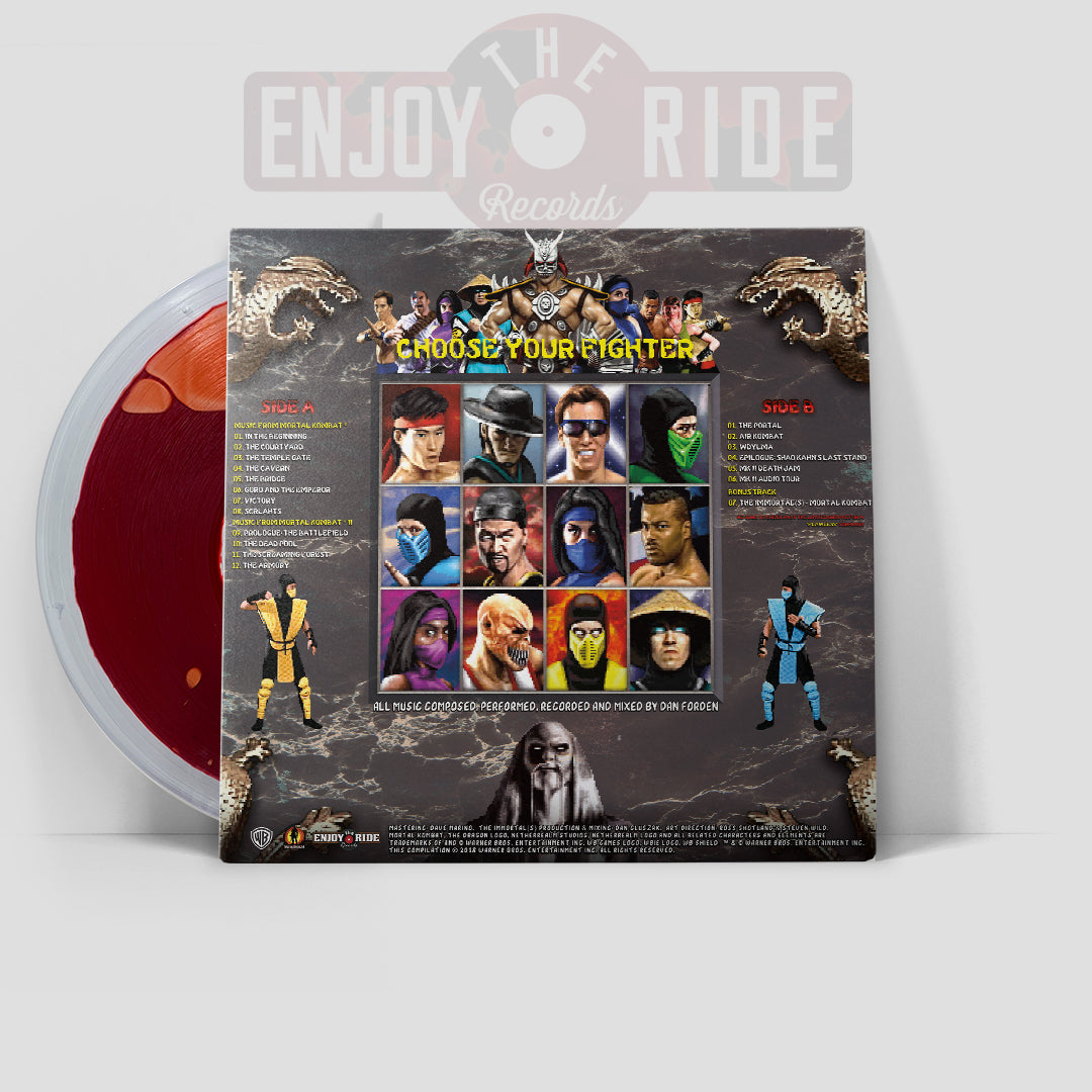 MK 1+2 Soundtrack "Blood" FILLED A-B-A-C-A-B-B Variant