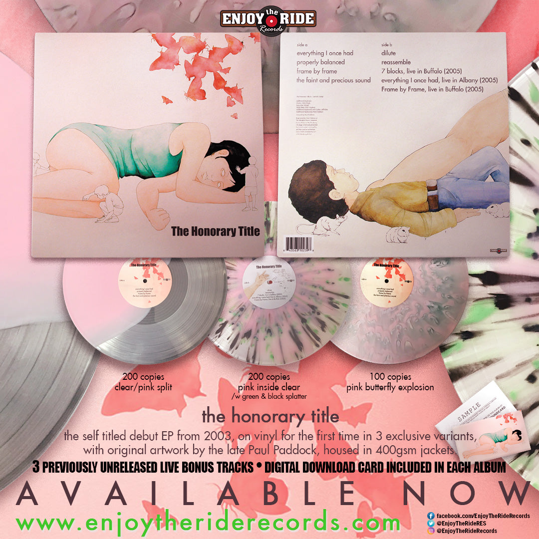 THE HONORARY TITLE - Self Titled EP (ETR076)
