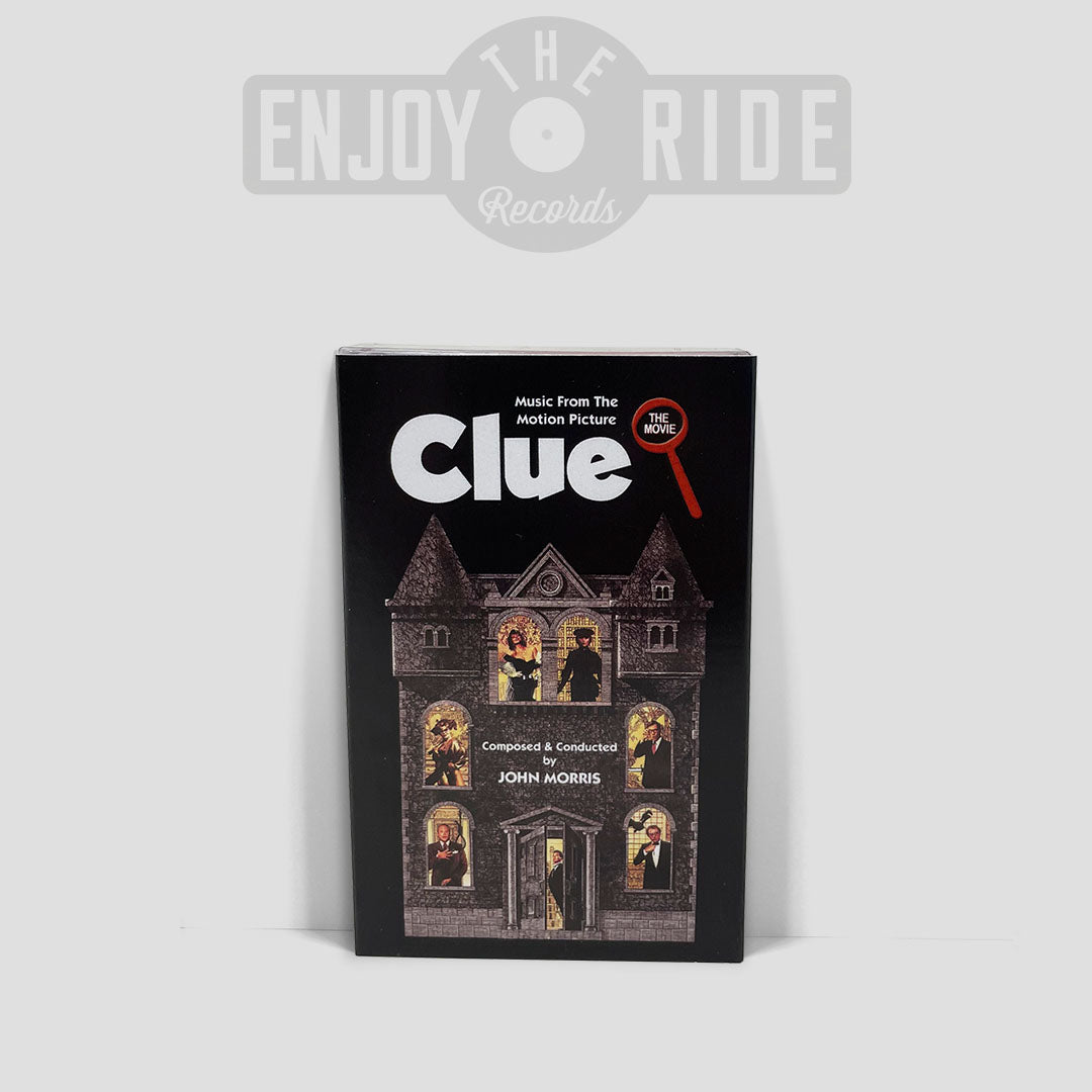 CLUE THE MOVIE Cassette Tapes (MUSIC FROM THE PARAMOUNT MOTION PICTURE) BY JOHN MORRIS (ETR13c2