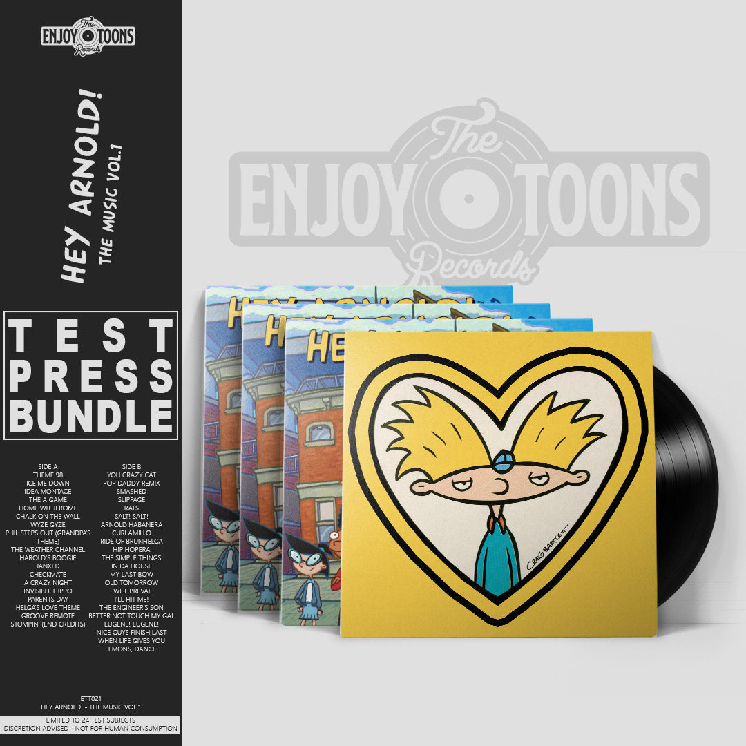 TEST PRESS Bundle Hey Arnold The Music Vol 1 (ETT021)