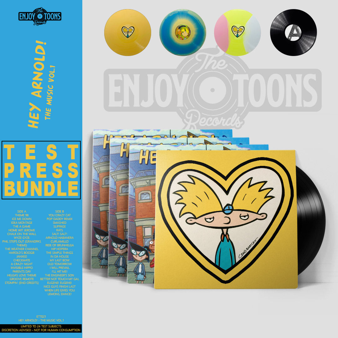 TEST PRESS Bundle Hey Arnold The Music Vol 1 (ETT021)
