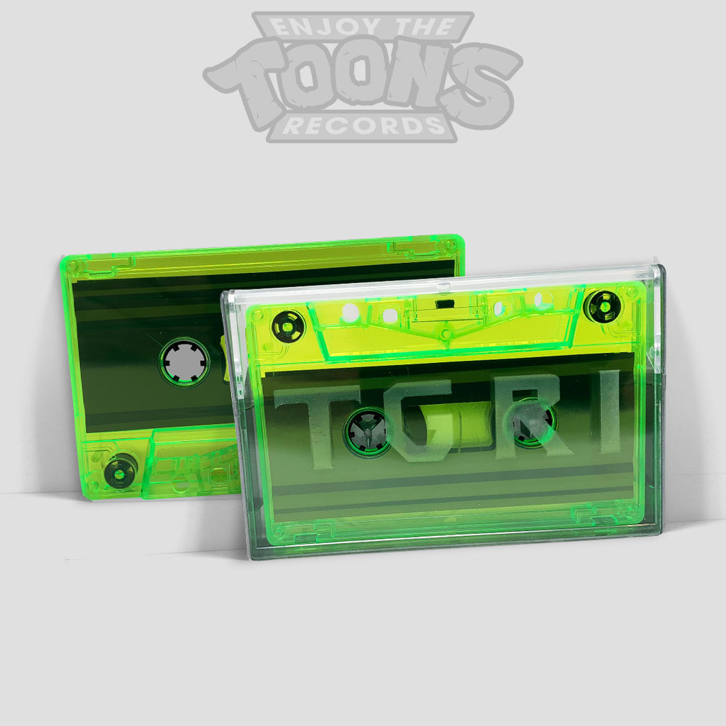 TMNT Let's Kick Shell Neon Green Ooze Cassette Tape (ETT026T TMNT Let's Kick Shell Neon Green Ooze Cassette Tape (ETT026T