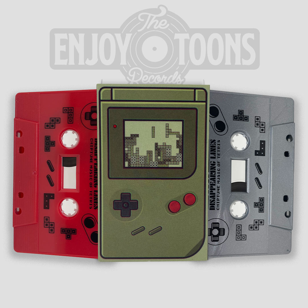 Disappearing Lines: Chiptune Music of Tetris by Gamer Boy Cassette (ETT030c)