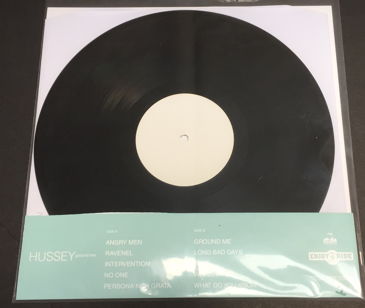 HUSSEY TEST PRESS BUNDLE (ALL 3 Color Variants+ Test Press)