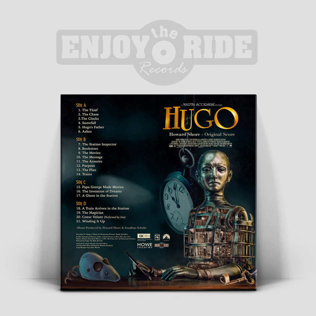 Hugo Soundtrack Howard Shore 2xLP Split Vinyl Mondo Martin Scorcese store /500 New