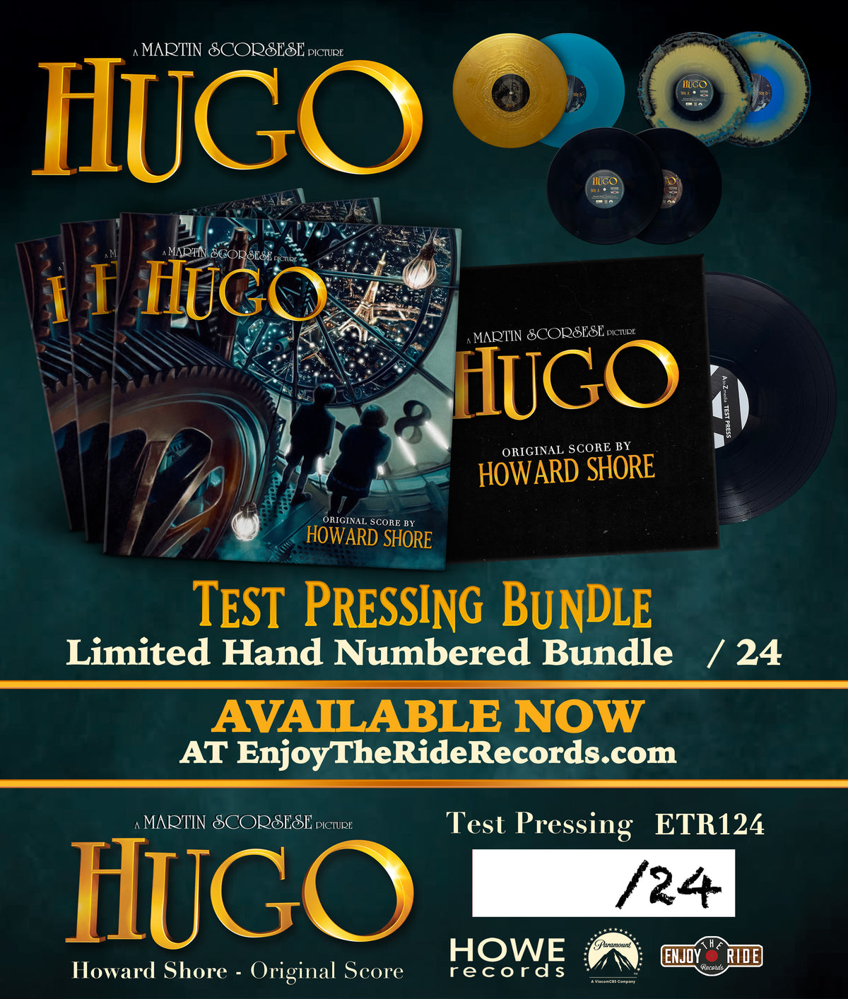 Hugo Original Score By Howard Shore (ETR124)