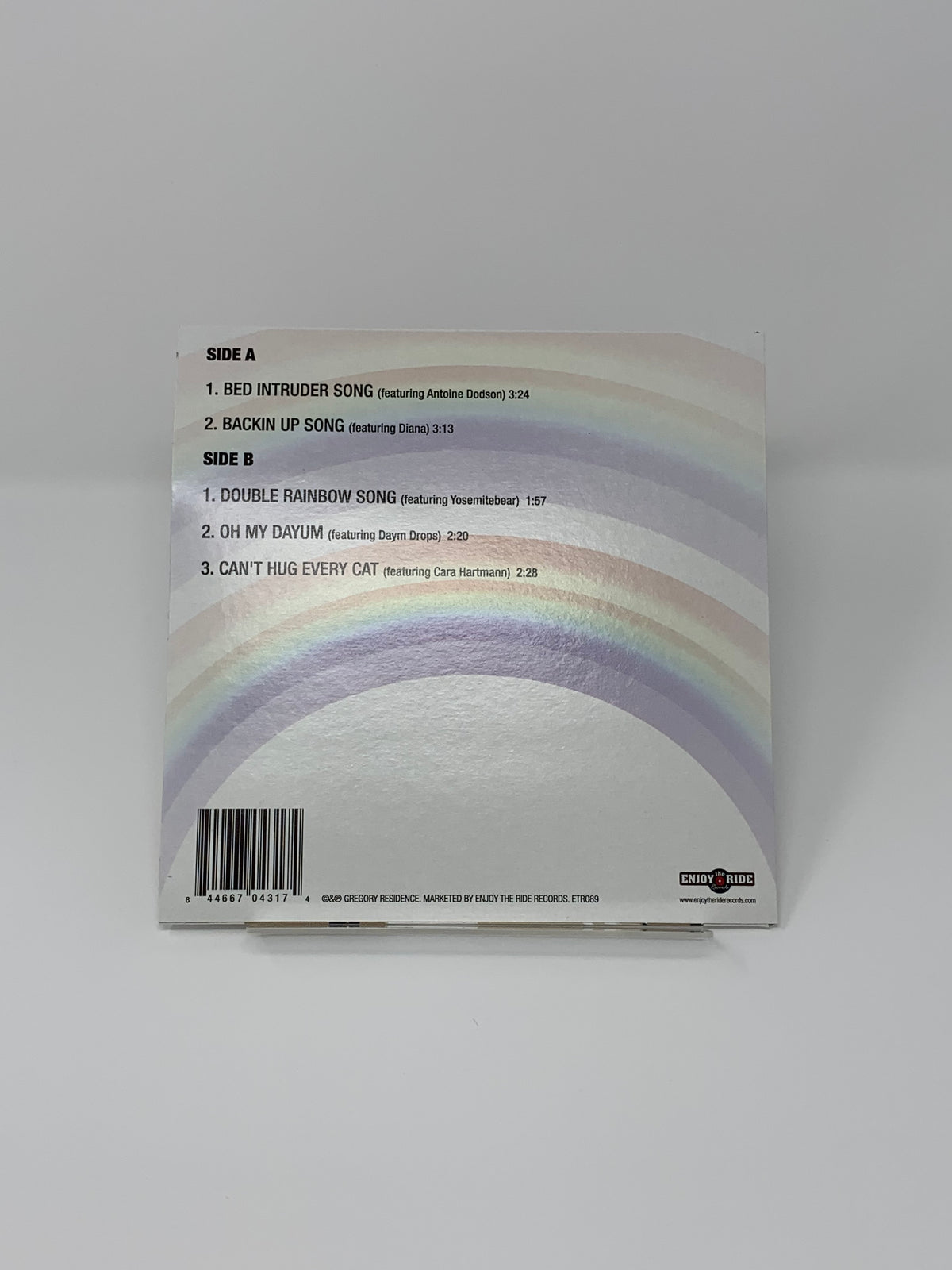 Bed Intruder & Various Other YouTube Hits 7" Hide Yo Kids, Hide Yo Wife (ETR089)