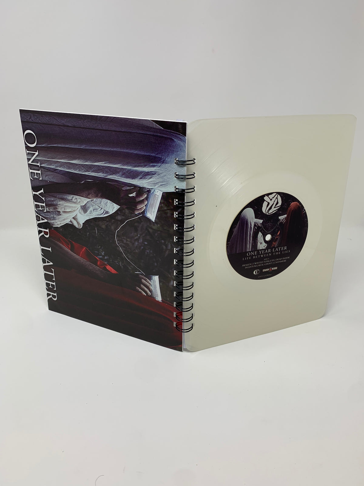 Repurposed Vinyl Lp Spiral Notebook