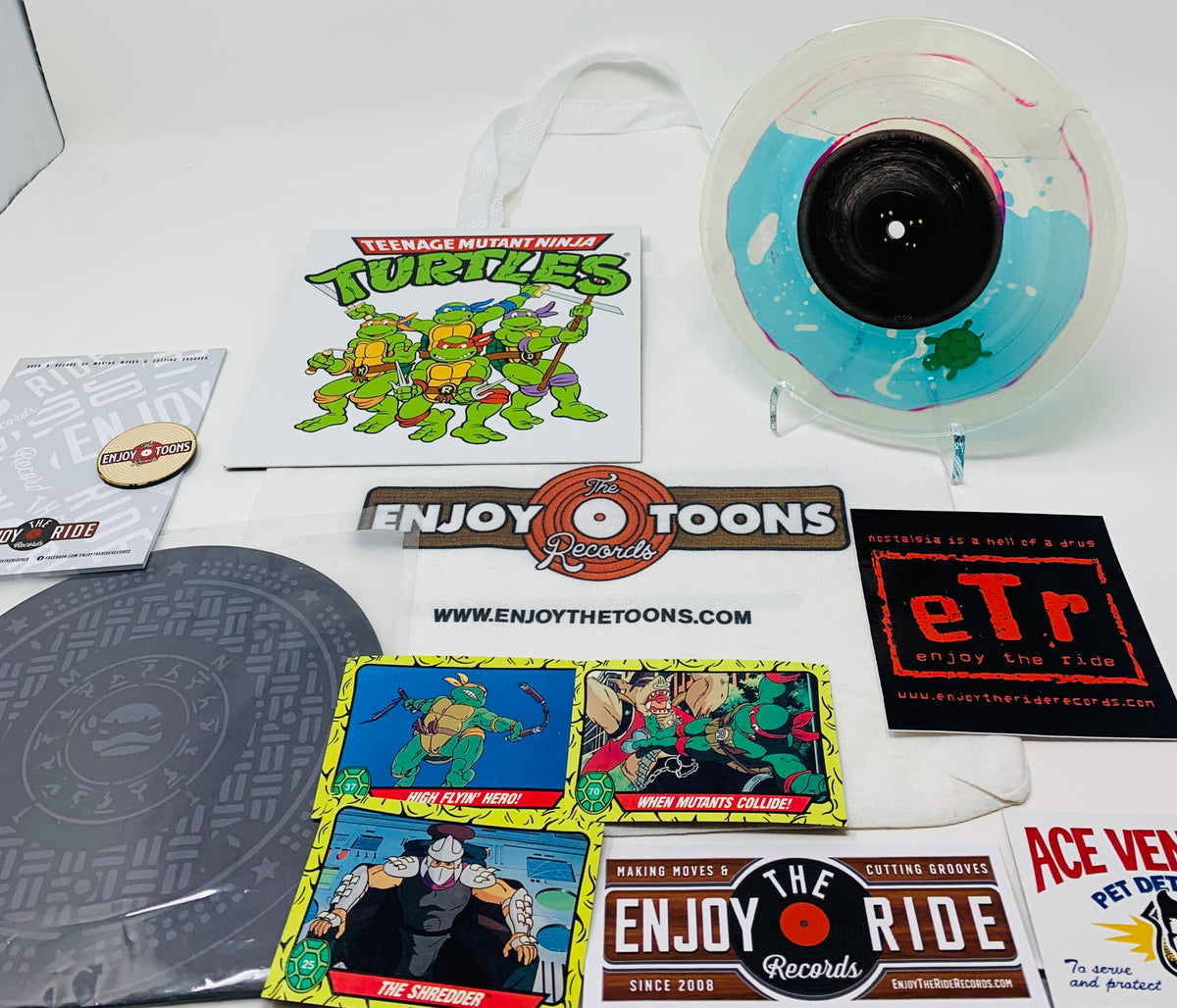 Totally Tubular Liquid Filled Variant 7" of Let's Kick Shell! (ETT004)