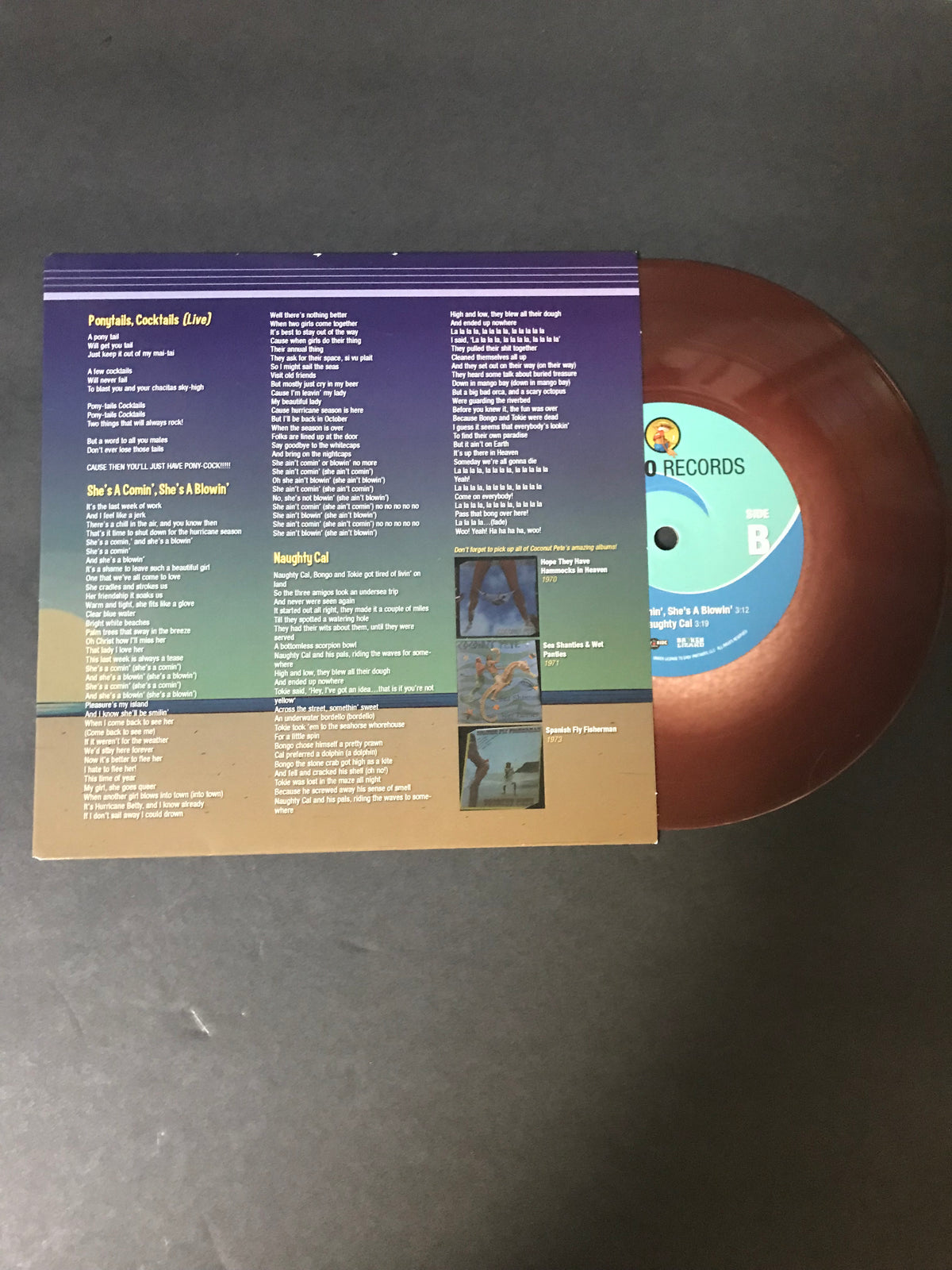 The Best of Coconut Pete: Take Another Hit 7" (ETR065)