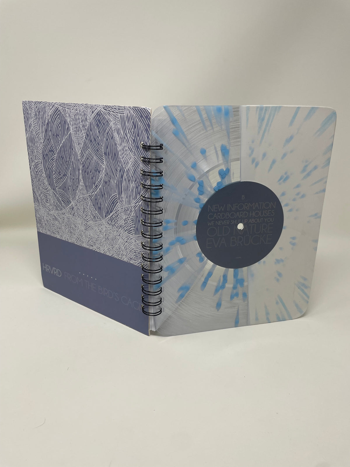 Repurposed Vinyl Lp Spiral Notebook