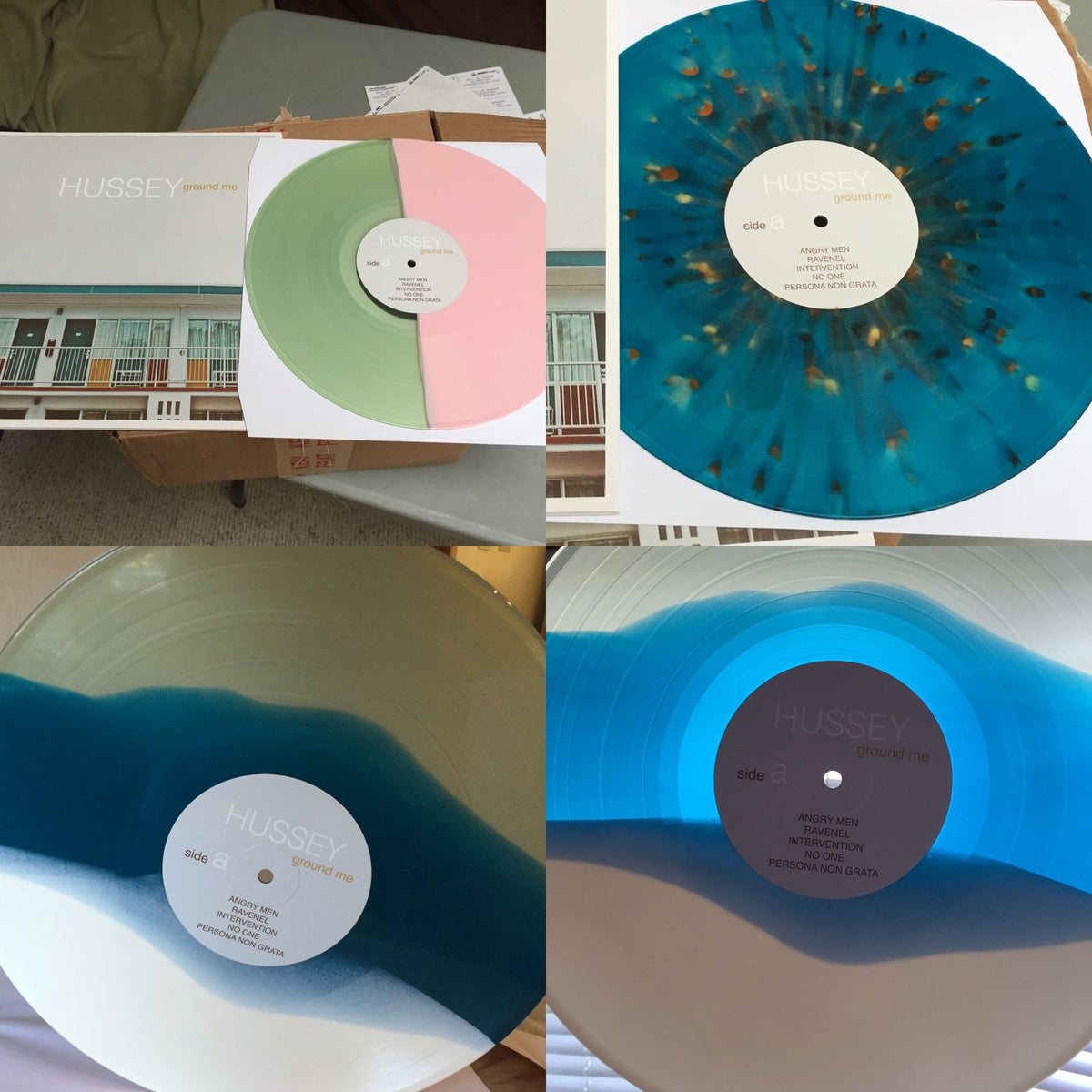 HUSSEY TEST PRESS BUNDLE (ALL 3 Color Variants+ Test Press)