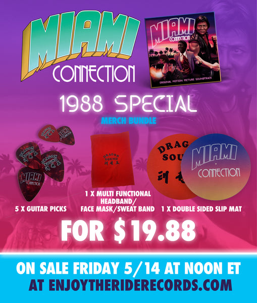 Miami Connection 1988 Merch Bundle