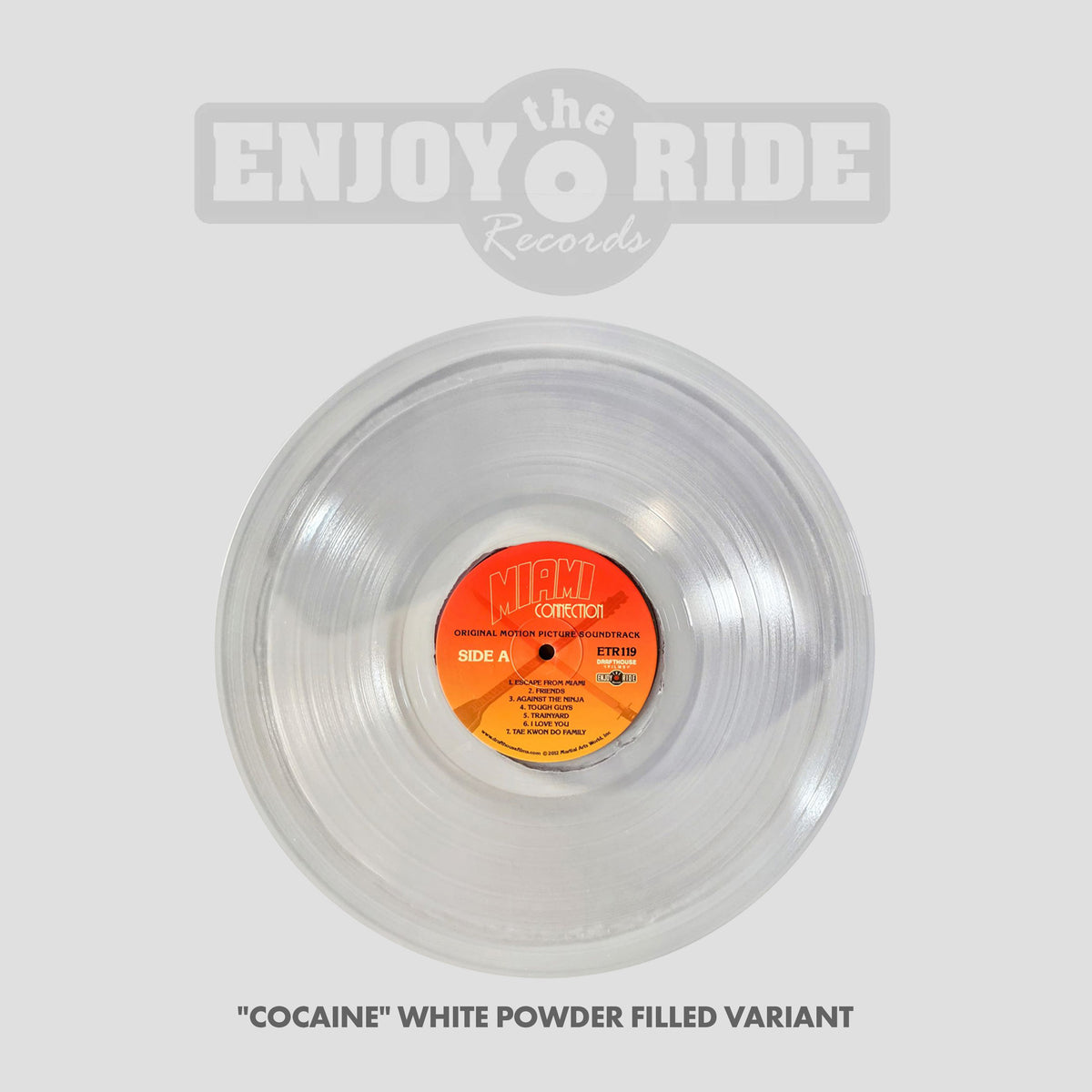 Miami Connection White Powder FILLED Record