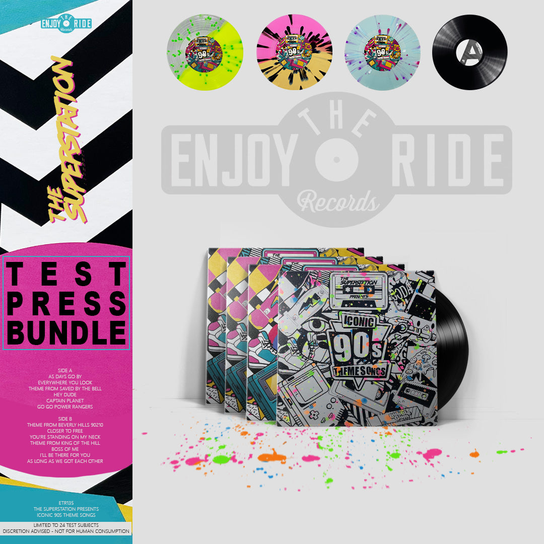 The Superstation Presents Iconic 90s Theme Songs 7" (ETR135)