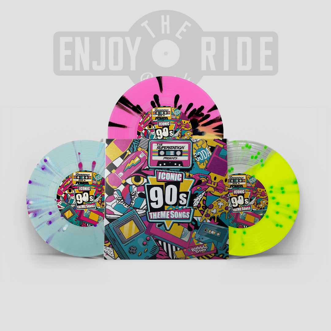 The Superstation Presents Iconic 90s Theme Songs 7" (ETR135)