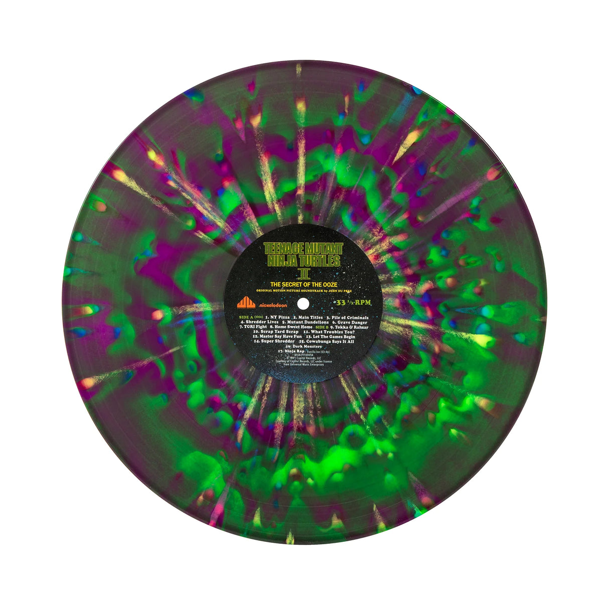 Teenage Mutant Ninja Turtles Part II: The Secret of the Ooze Soundtrack (Distro Title)