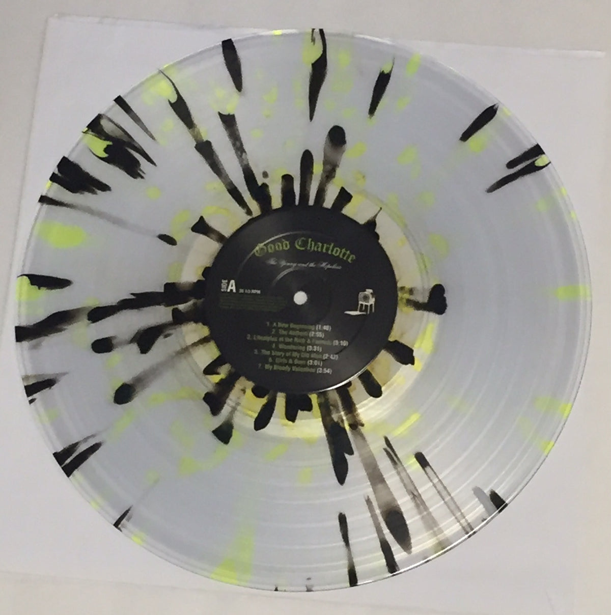 GOOD CHARLOTTE- THE YOUNG AND THE HOPELESS - 2nd Pressing (ETR032)