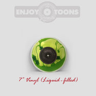 Turtle & Liquid Ooze Filled 7" of Let's Kick Shell!