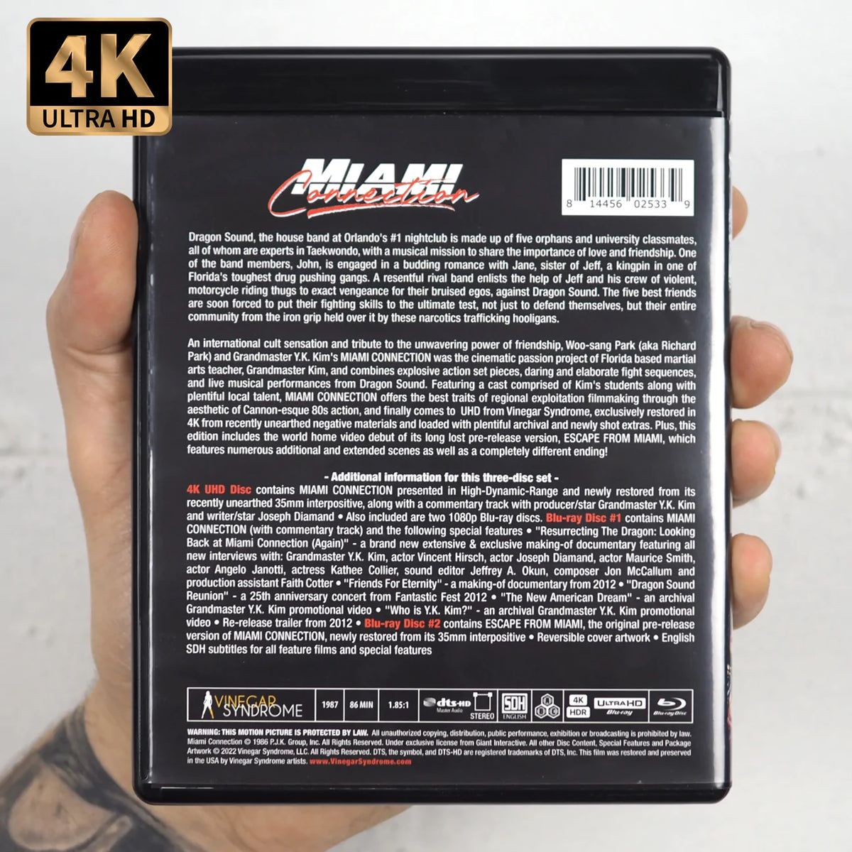 Miami Connection :Triple Disc 4K & 2 Blu-ray Discs  (Staff Pick)