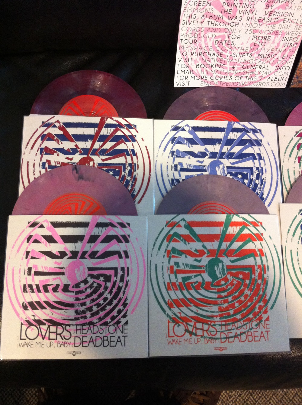 NATIVE TRASH- SELF TITLED 7" (ETR005)
