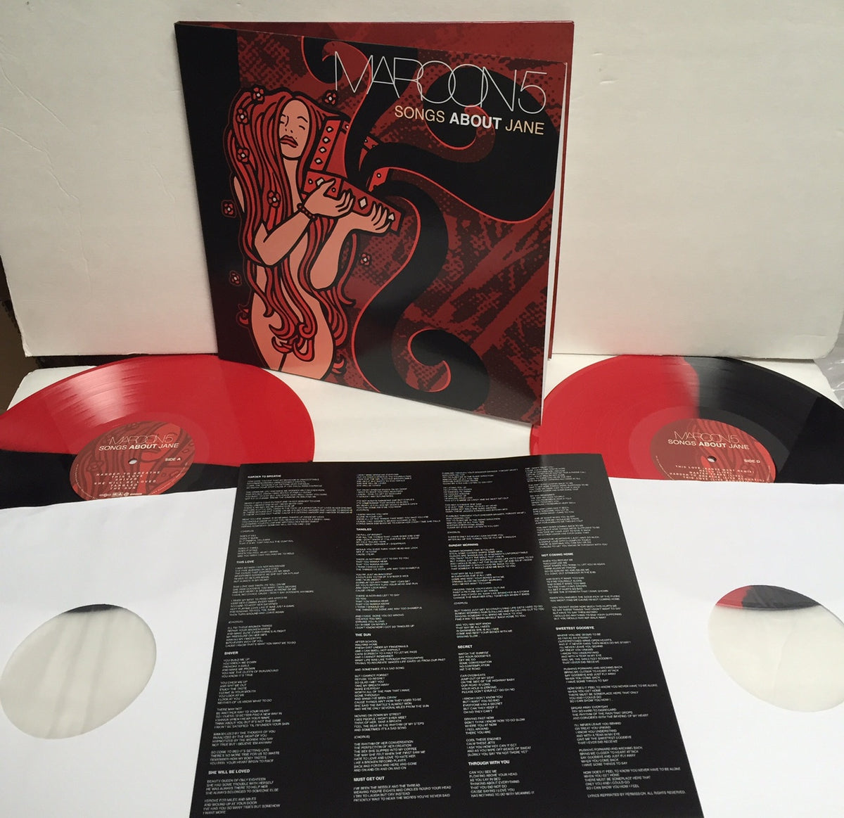 MAROON 5- SONGS ABOUT JANE 2xLP Deluxe (ETR051)