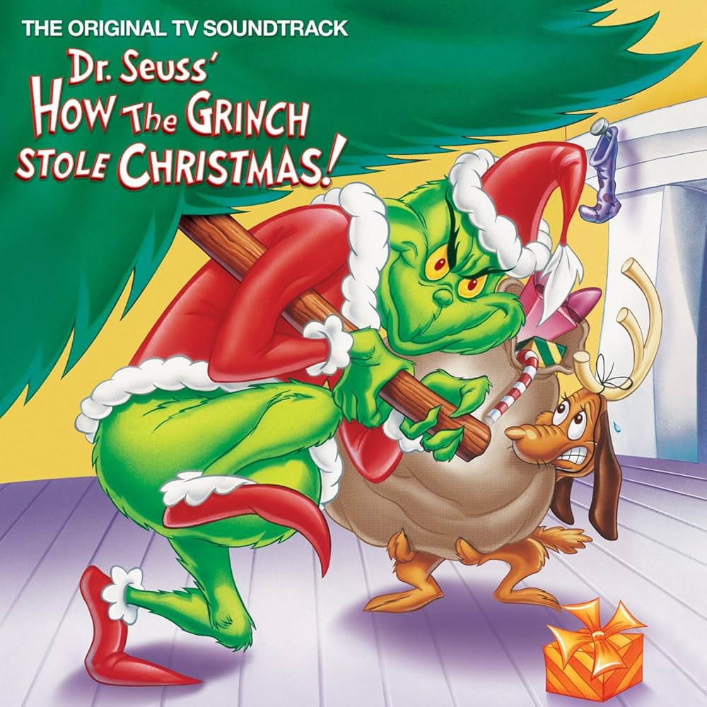 Dr Seuss How The Grinch Stole Christmas (Green Colored Vinyl) Soundtrack LP (Staff Pick)