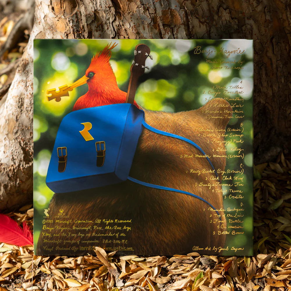 Banjo and Kazooie Vinyl Soundtrack 2xLP Reissue (Distro Title)