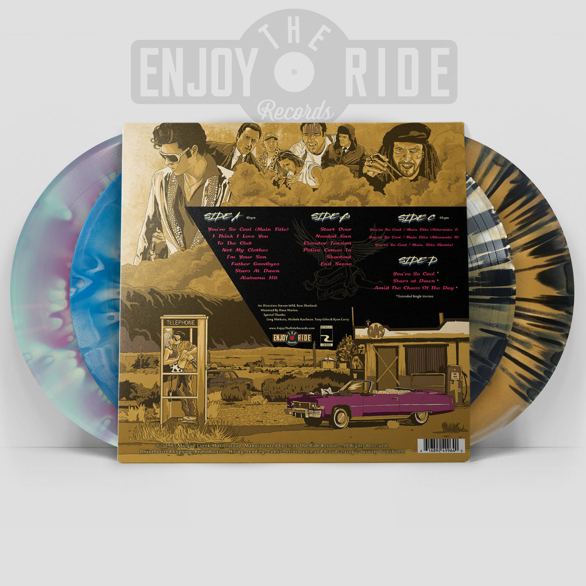 True Romance Original Motion Picture Score by Hans Zimmer 2xLP Edition (ETR150)