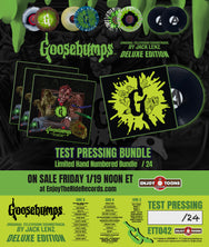 Goosebumps TV Show 2xlp Deluxe Soundtrack By Jack Lenz (ETT042)