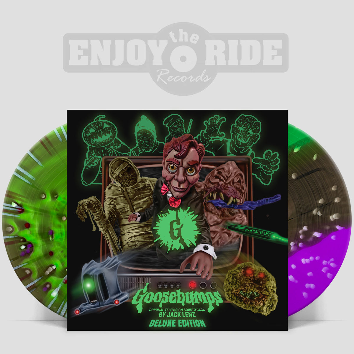 Goosebumps TV Show 2xlp Deluxe Soundtrack By Jack Lenz (ETT042)