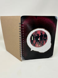 Repurposed Vinyl Lp Spiral Notebook